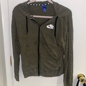 Green Nike Hoodie